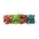 Lidschattenset und Pinsel in versch. Farben